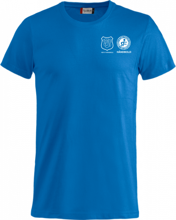 Clique - Basic Cotton T-Shirt Kids - Królewski błękit