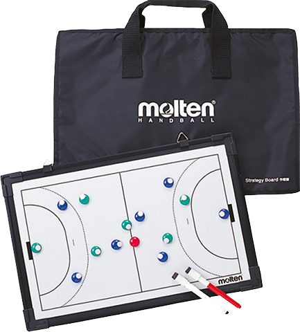 Molten - Tactic Board To Team Handball - Black & biały